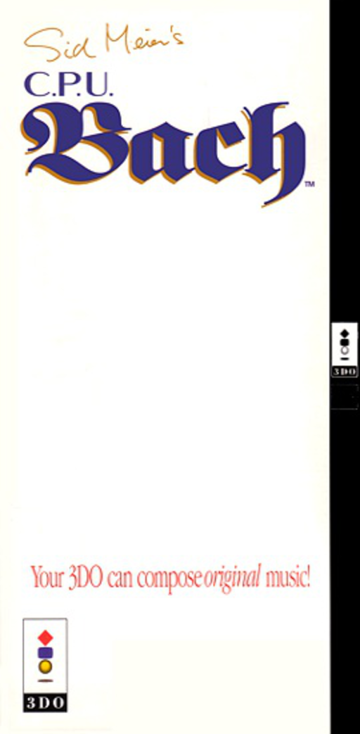 C.P.U. Bach box art for 3DO